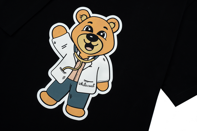 PAWSITIVE BEAR "Caring Doctor" Tee
