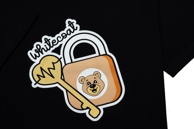 PAWSITIVE BEAR "Lock and Key" Heartbeat Tee