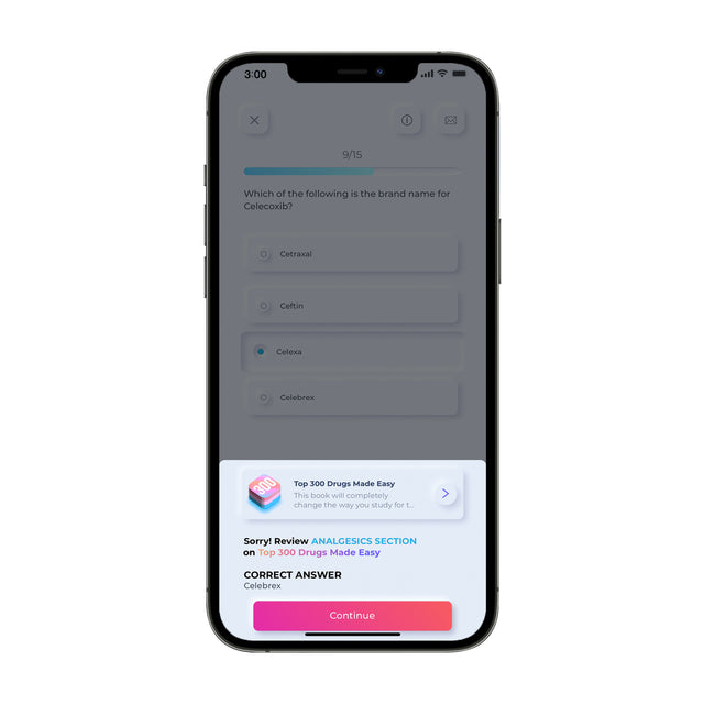 Top 300 Drugs Made Easy Mobile App