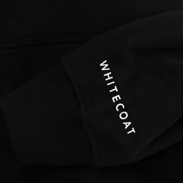 PAWSITIVE BEAR Chenille Embroidery Oversized Heavy Weight Hoodie