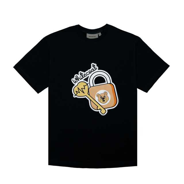 PAWSITIVE BEAR "Lock and Key" Heartbeat Tee